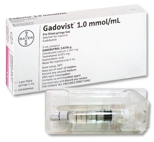 medios de contraste para resonancia magnética